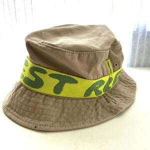 Banks Journal Deepest Reaches Bucket Hat Unisex One Size tan and green